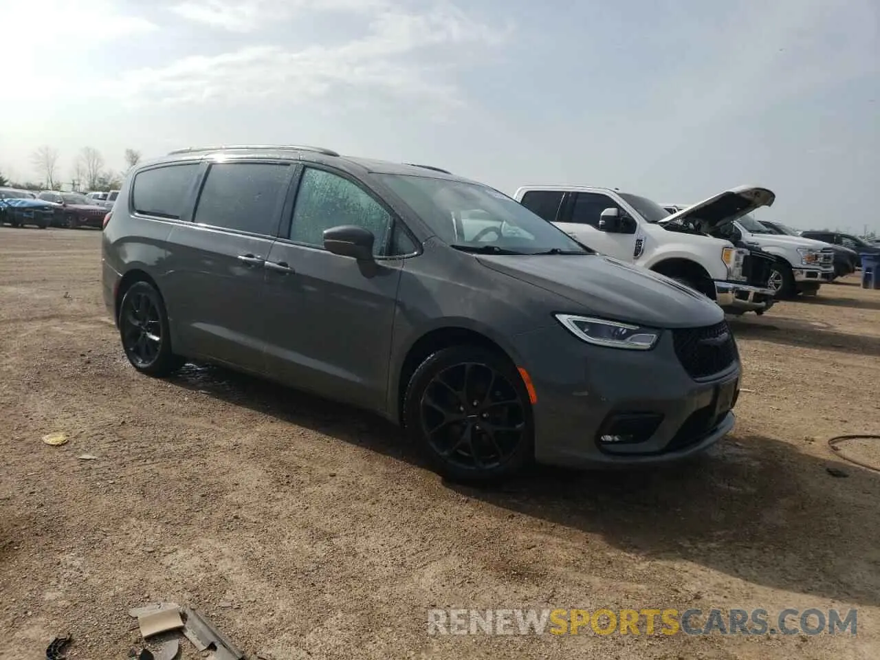 4 Фотография поврежденного автомобиля 2C4RC1BG2MR501143 CHRYSLER PACIFICA 2021