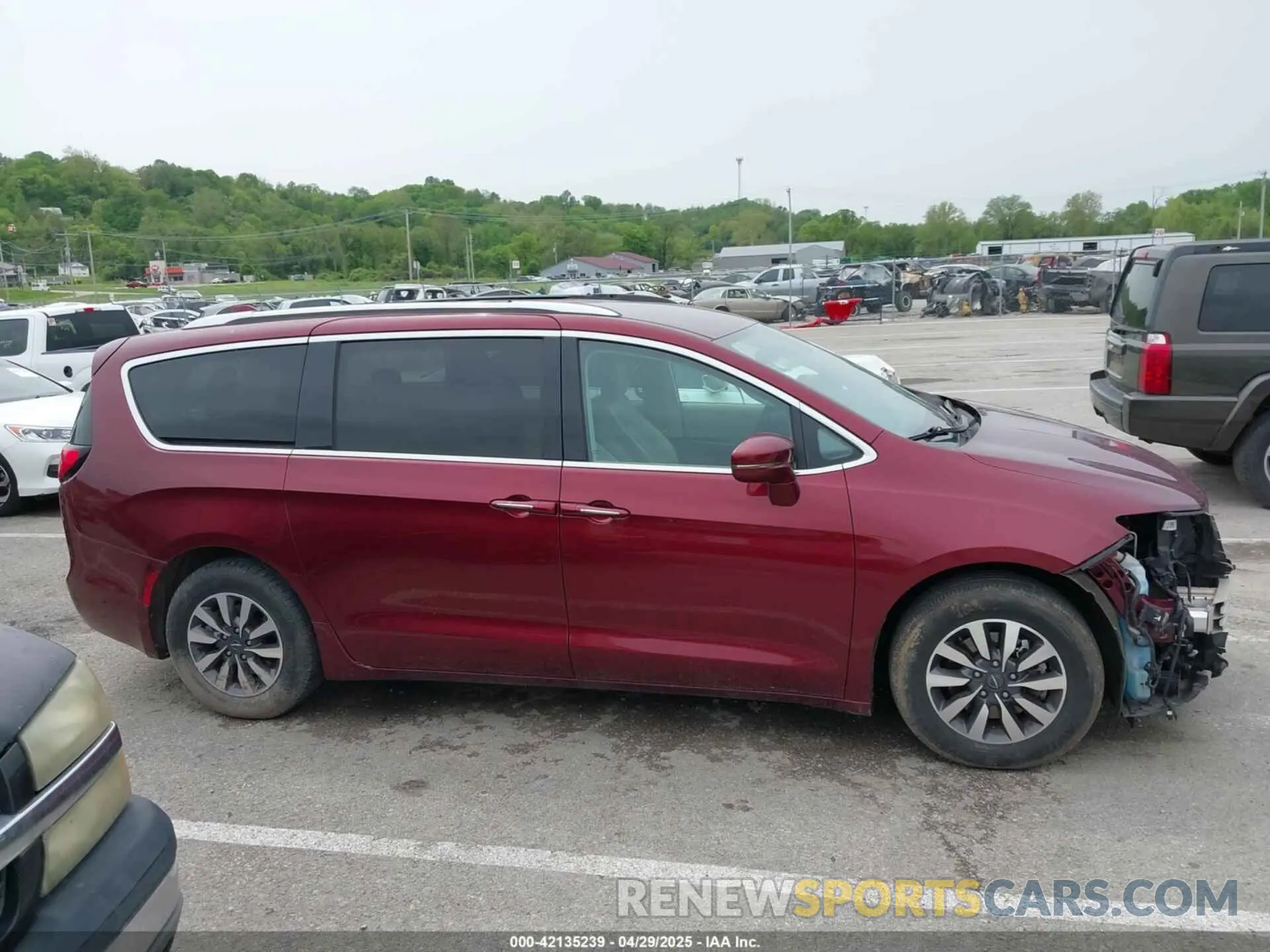 14 Фотография поврежденного автомобиля 2C4RC1BG2MR502731 CHRYSLER PACIFICA 2021