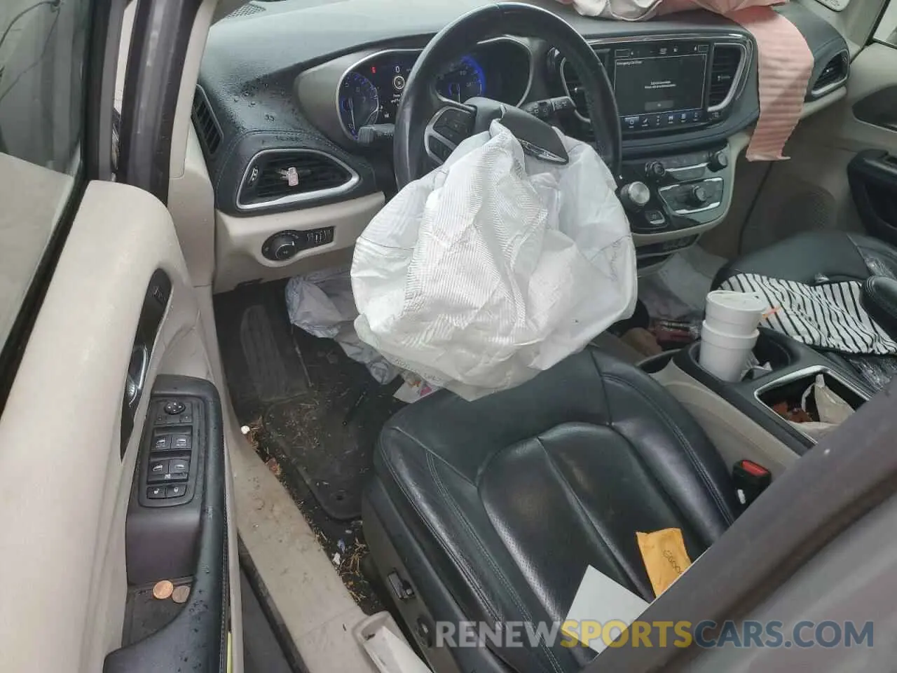 8 Фотография поврежденного автомобиля 2C4RC1BG2MR507282 CHRYSLER PACIFICA 2021