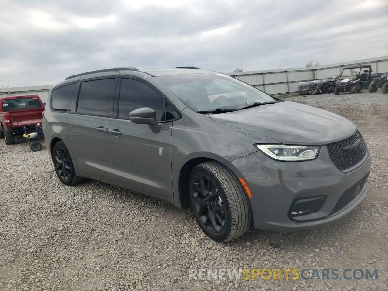 4 Photograph of a damaged car 2C4RC1BG2MR592687 CHRYSLER PACIFICA 2021
