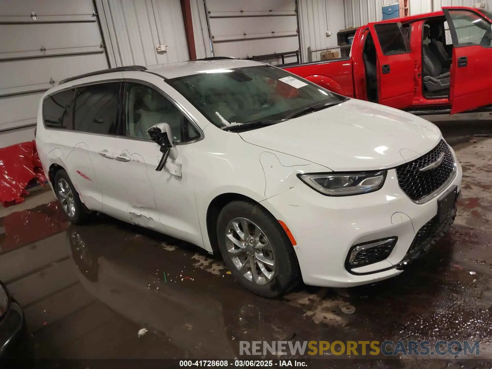 1 Photograph of a damaged car 2C4RC1BG3MR504293 CHRYSLER PACIFICA 2021