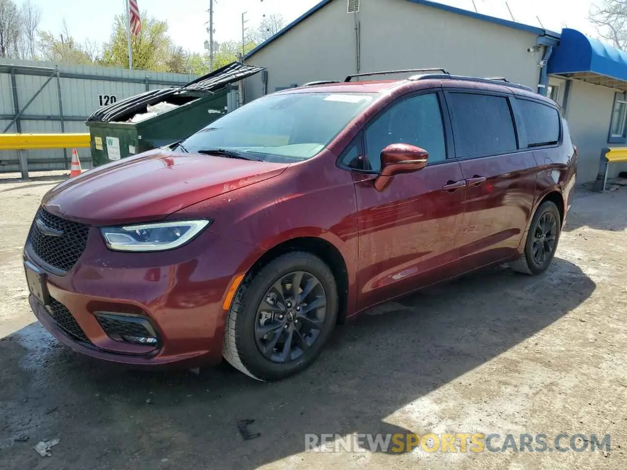 1 Фотография поврежденного автомобиля 2C4RC1BG3MR534927 CHRYSLER PACIFICA 2021