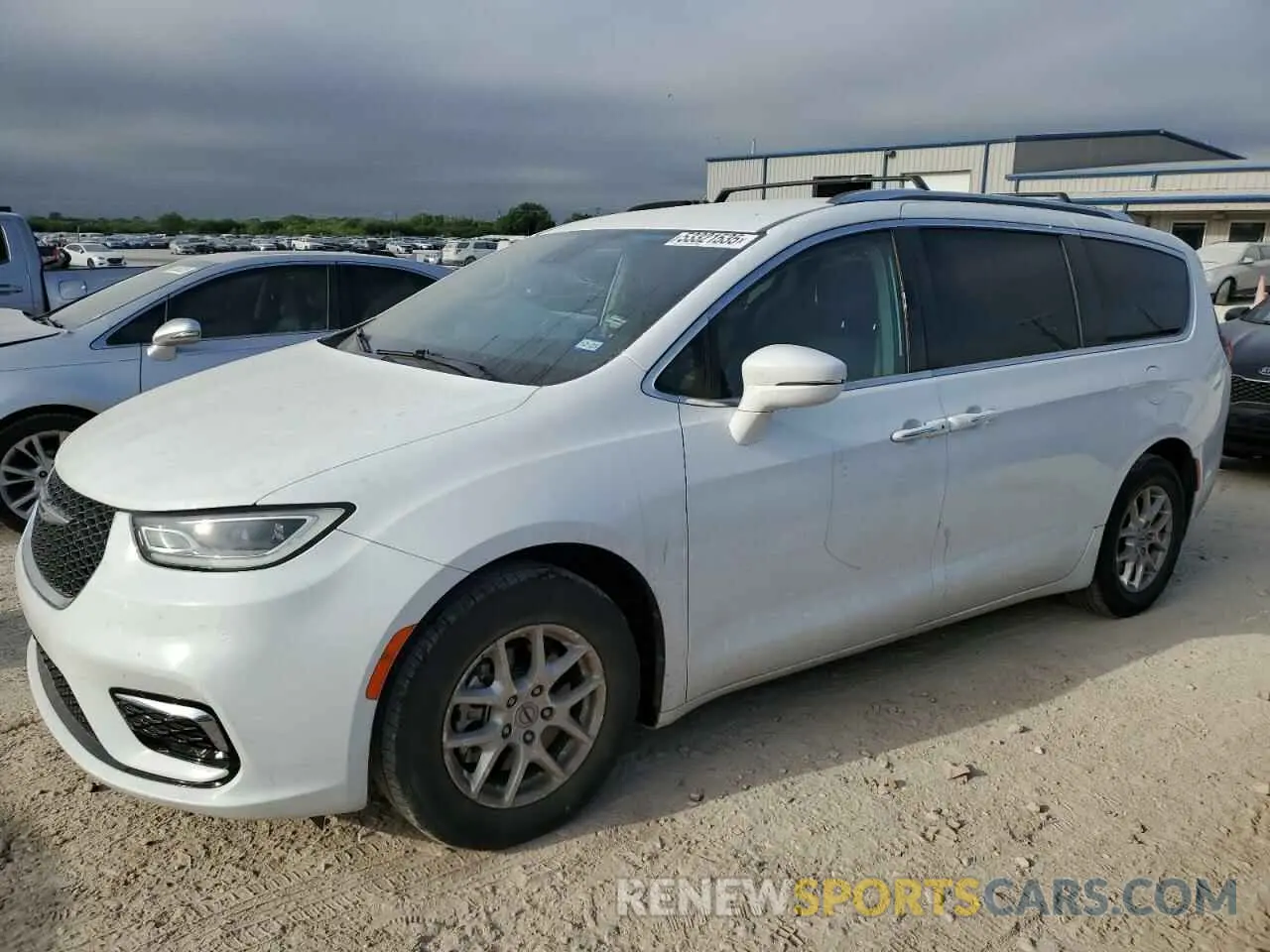 1 Photograph of a damaged car 2C4RC1BG3MR542672 CHRYSLER PACIFICA 2021