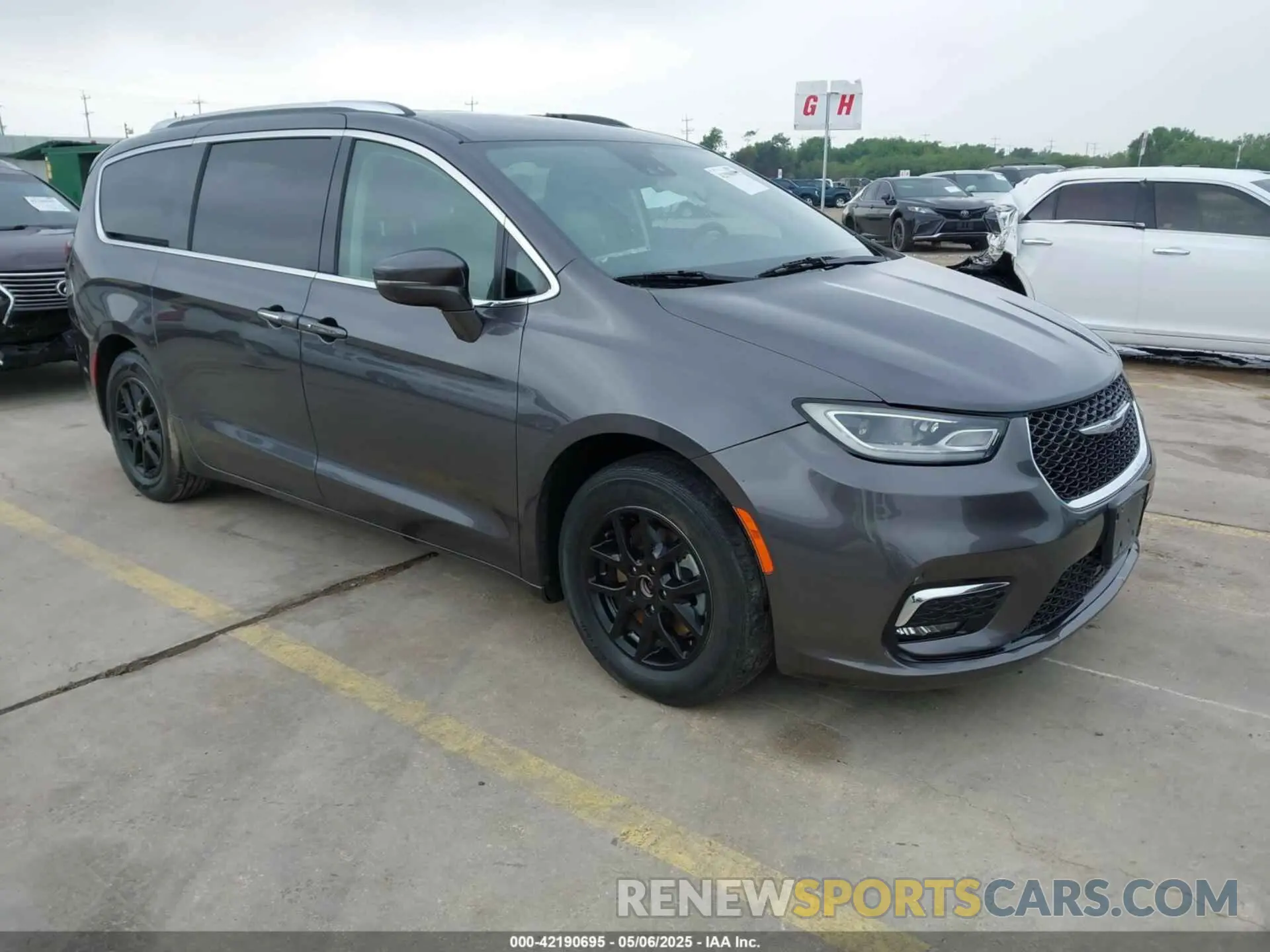 1 Фотография поврежденного автомобиля 2C4RC1BG3MR574439 CHRYSLER PACIFICA 2021