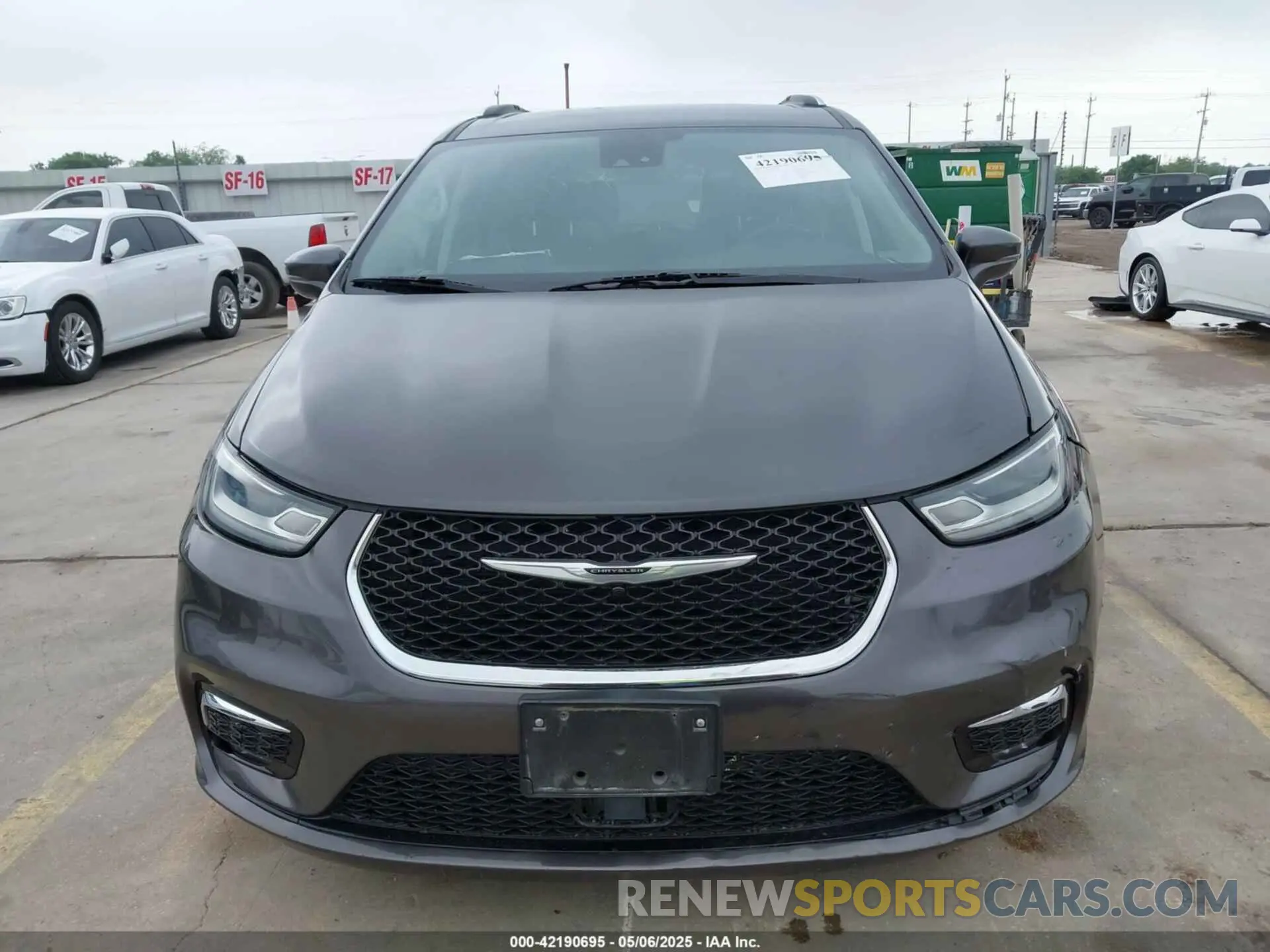 12 Фотография поврежденного автомобиля 2C4RC1BG3MR574439 CHRYSLER PACIFICA 2021