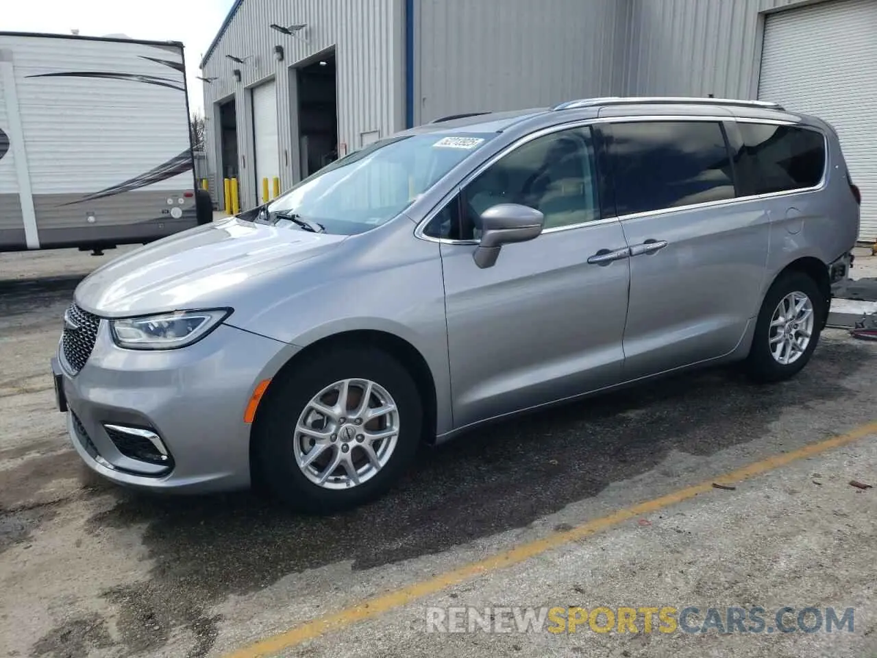 1 Photograph of a damaged car 2C4RC1BG3MR574988 CHRYSLER PACIFICA 2021