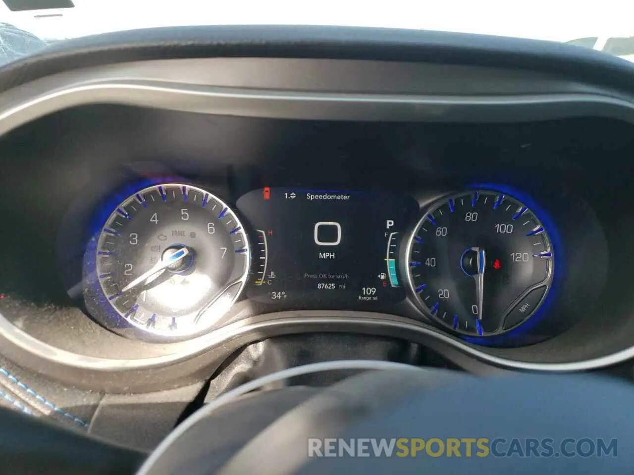 9 Фотография поврежденного автомобиля 2C4RC1BG4MR520194 CHRYSLER PACIFICA 2021