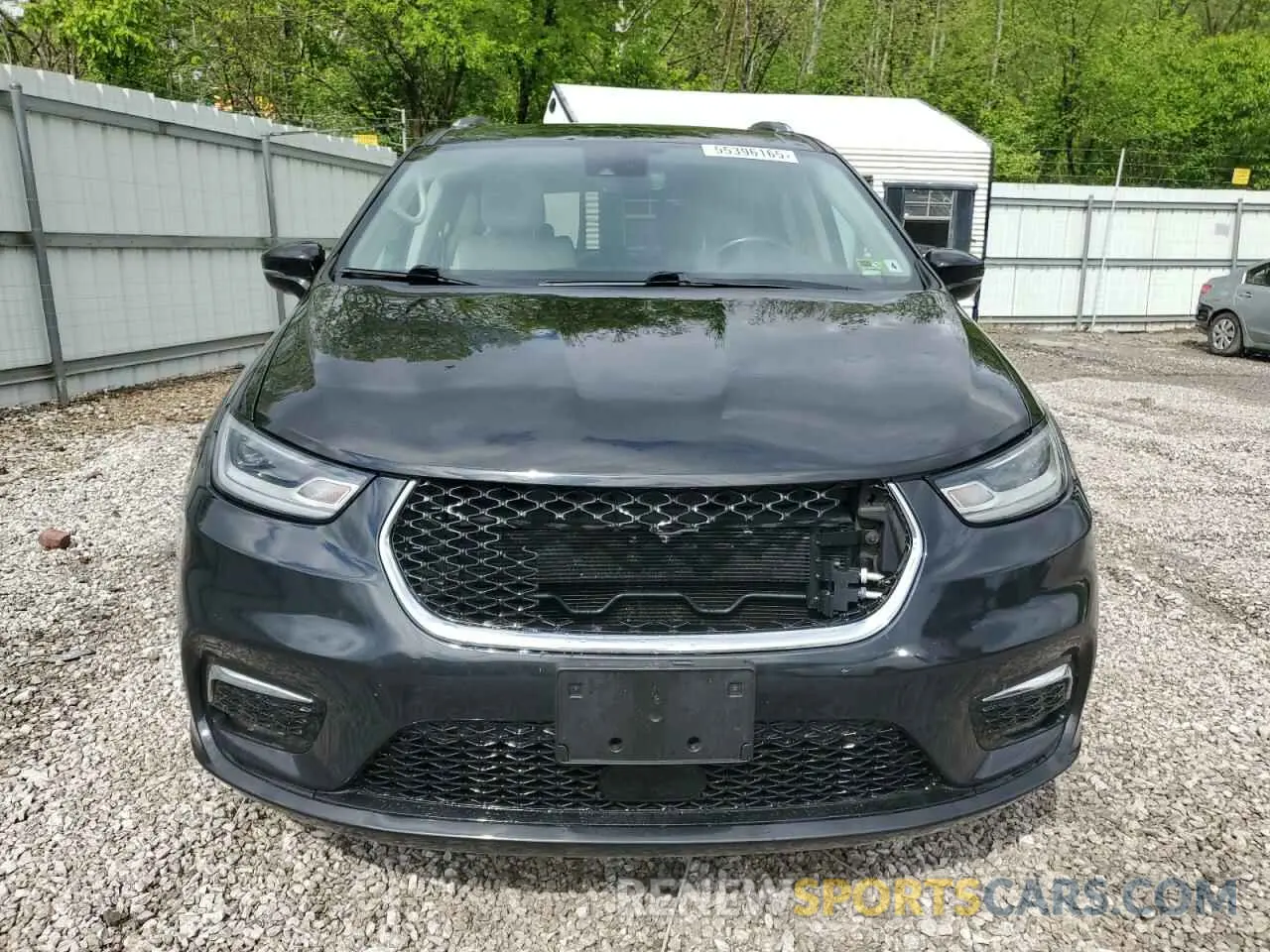 5 Фотография поврежденного автомобиля 2C4RC1BG4MR574739 CHRYSLER PACIFICA 2021