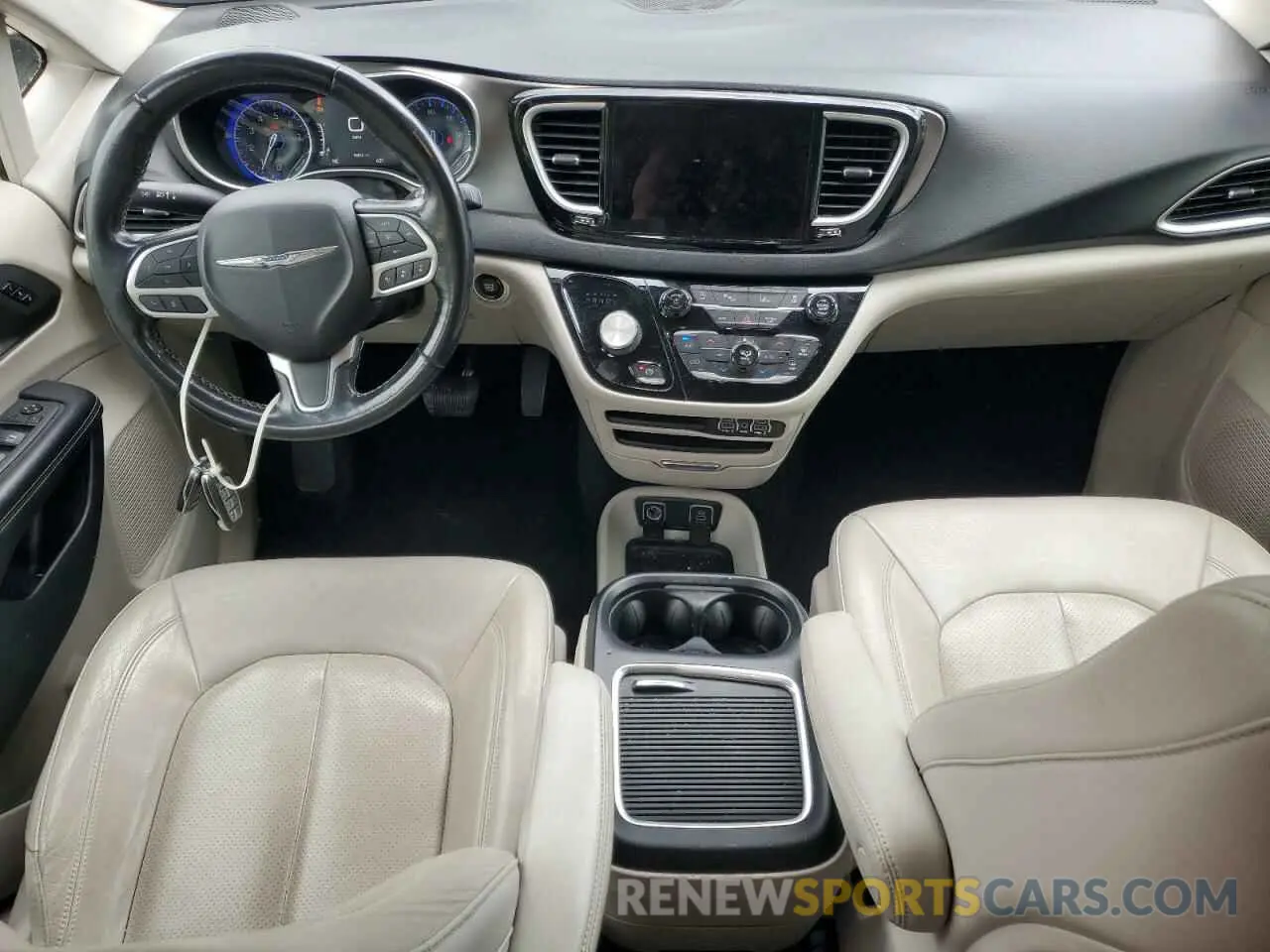8 Фотография поврежденного автомобиля 2C4RC1BG4MR574739 CHRYSLER PACIFICA 2021