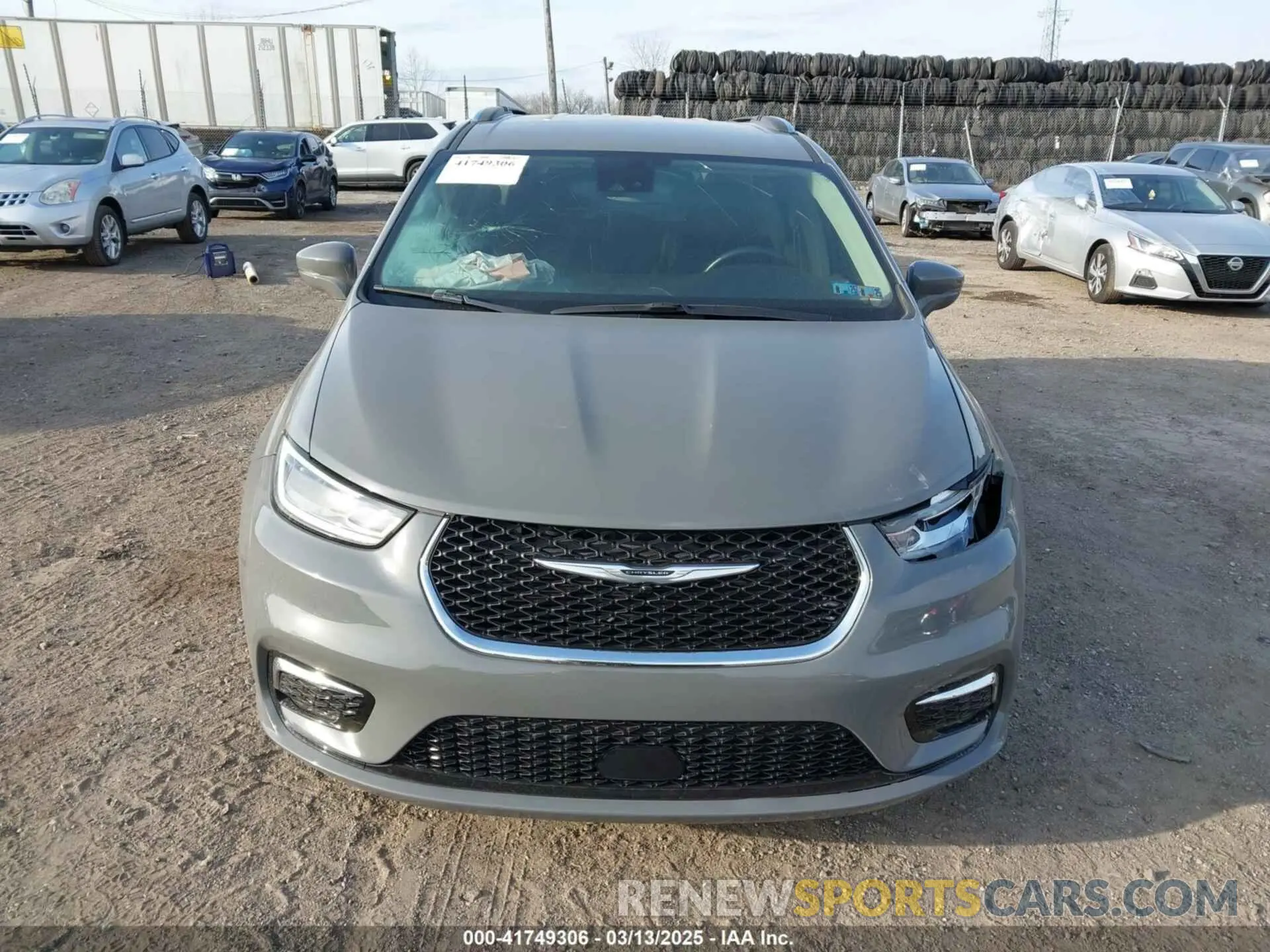 12 Photograph of a damaged car 2C4RC1BG4MR598328 CHRYSLER PACIFICA 2021