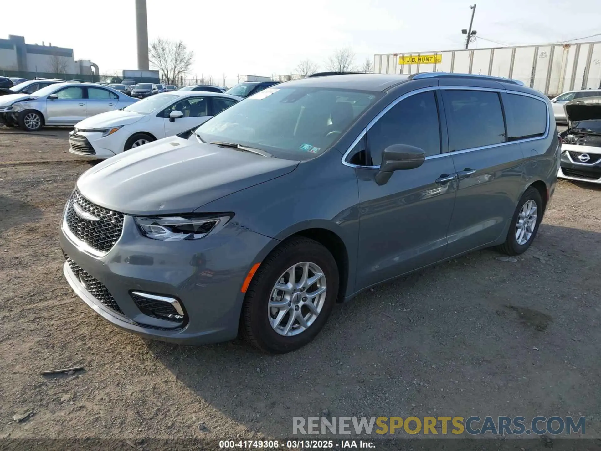 2 Photograph of a damaged car 2C4RC1BG4MR598328 CHRYSLER PACIFICA 2021