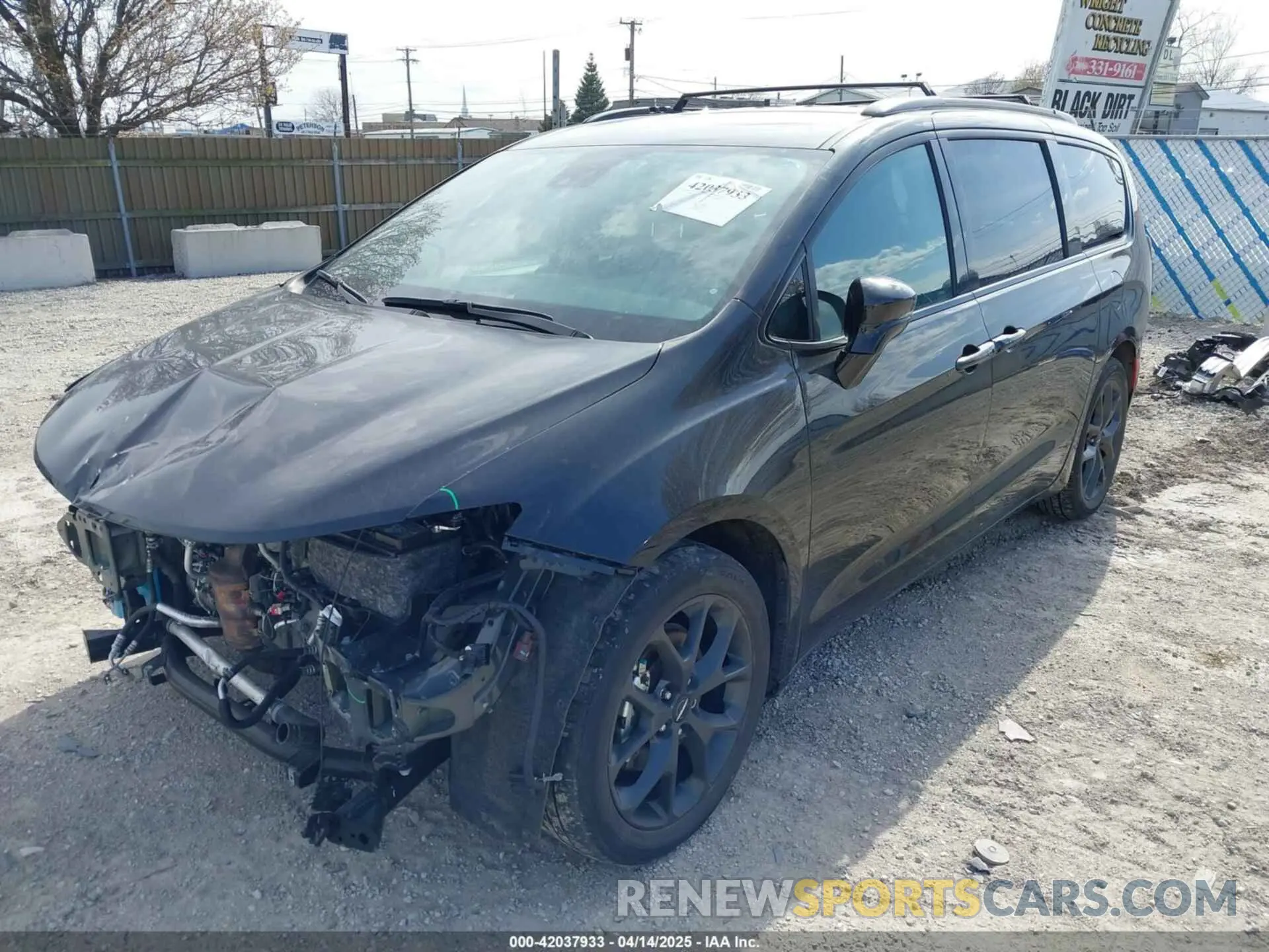 2 Фотография поврежденного автомобиля 2C4RC1BG5MR559795 CHRYSLER PACIFICA 2021
