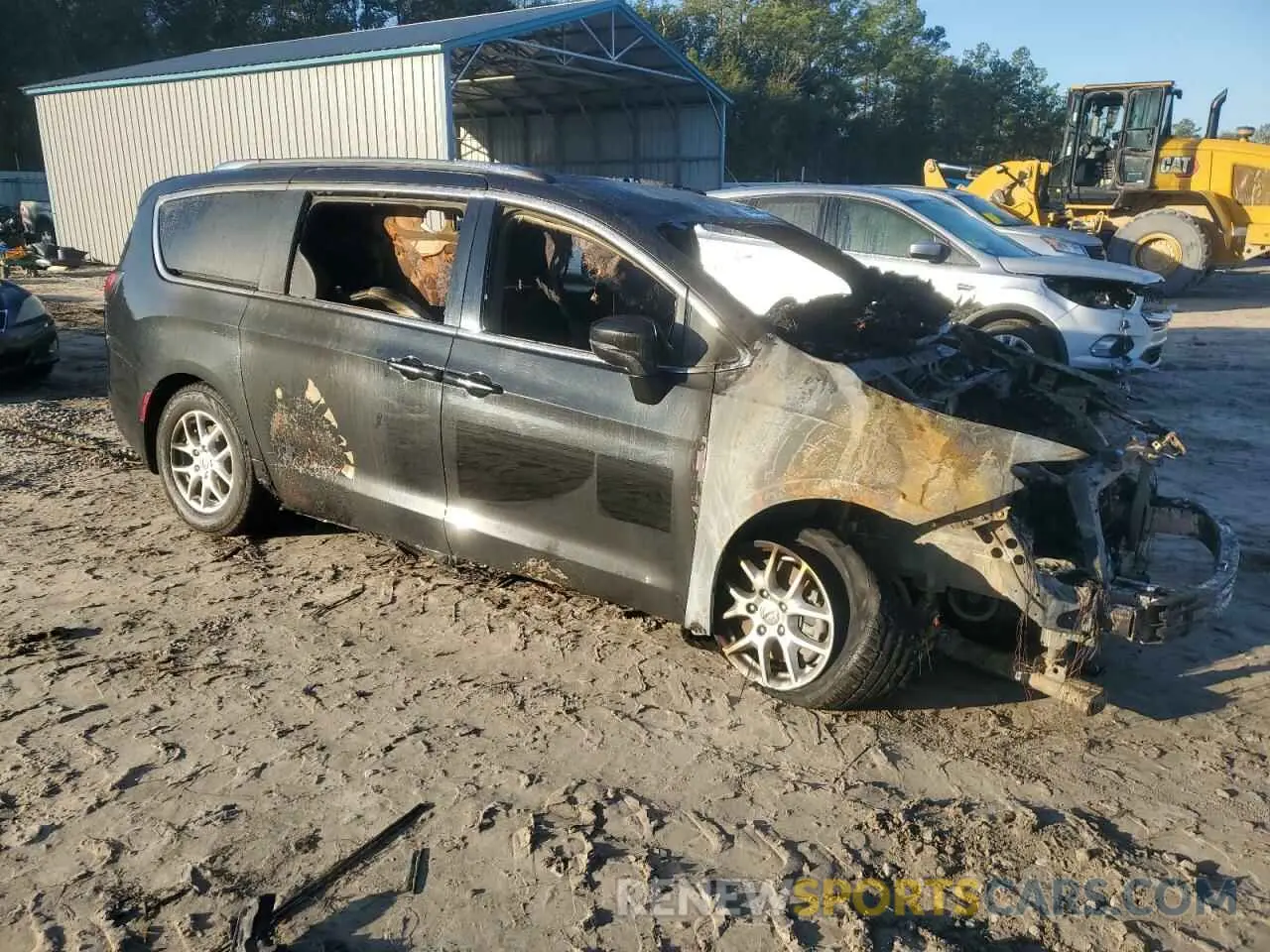 4 Photograph of a damaged car 2C4RC1BG6MR552838 CHRYSLER PACIFICA 2021