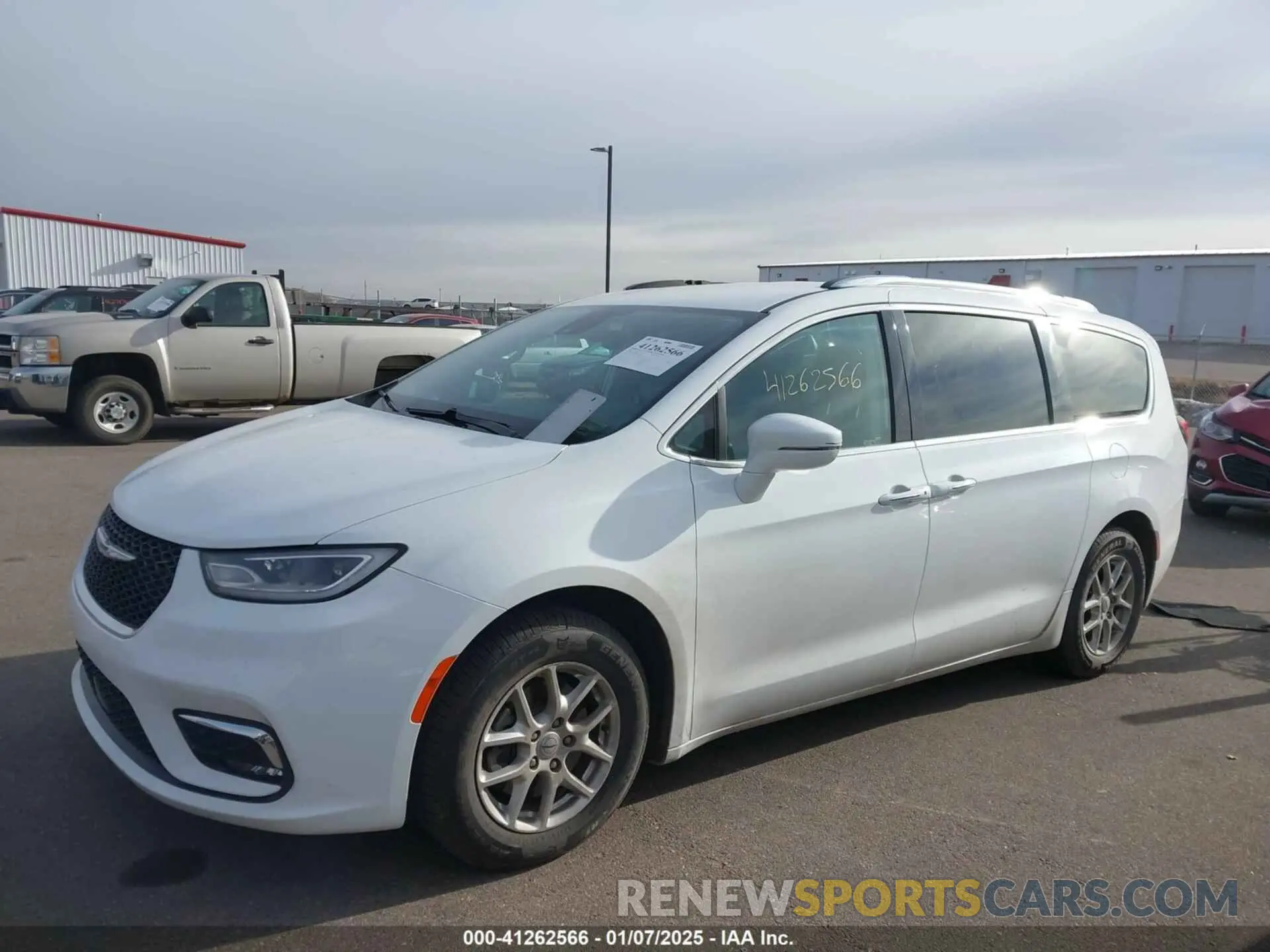 2 Фотография поврежденного автомобиля 2C4RC1BG7MR543484 CHRYSLER PACIFICA 2021