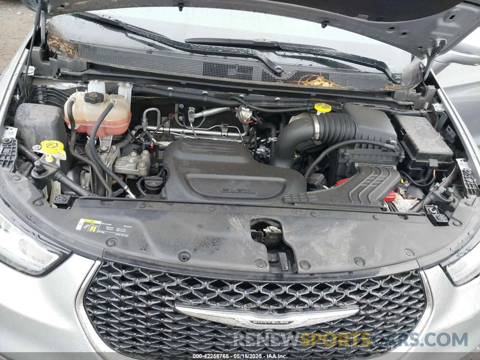 10 Фотография поврежденного автомобиля 2C4RC1BG7MR591356 CHRYSLER PACIFICA 2021