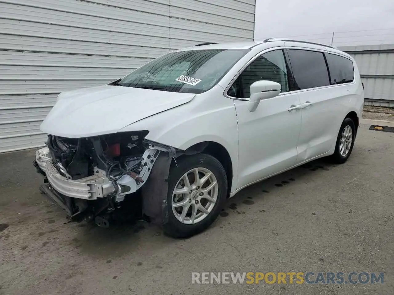 1 Photograph of a damaged car 2C4RC1BG7MR606731 CHRYSLER PACIFICA 2021