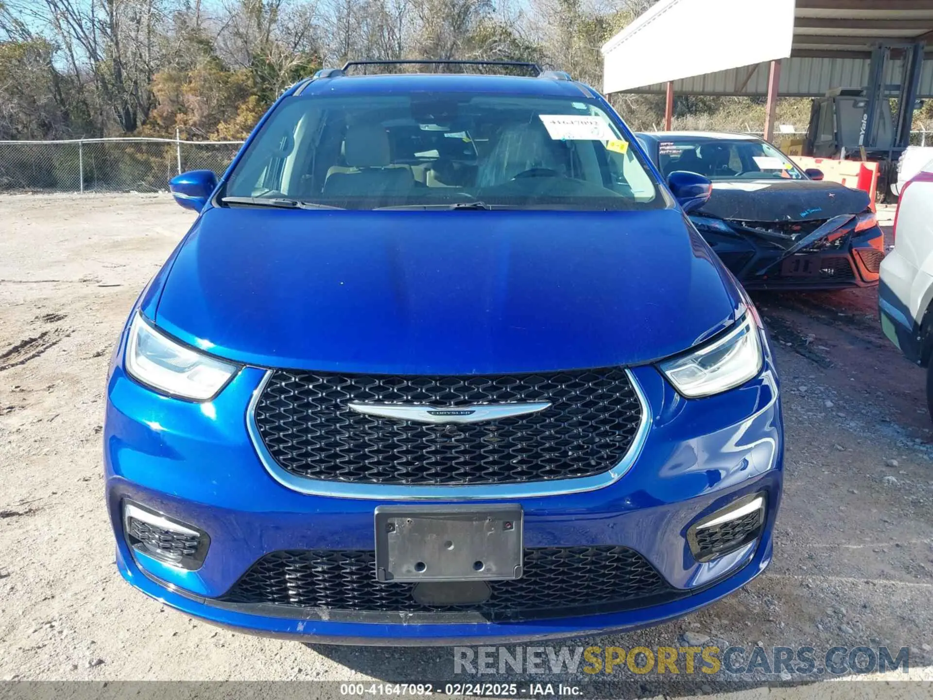 12 Фотография поврежденного автомобиля 2C4RC1BG8MR574789 CHRYSLER PACIFICA 2021
