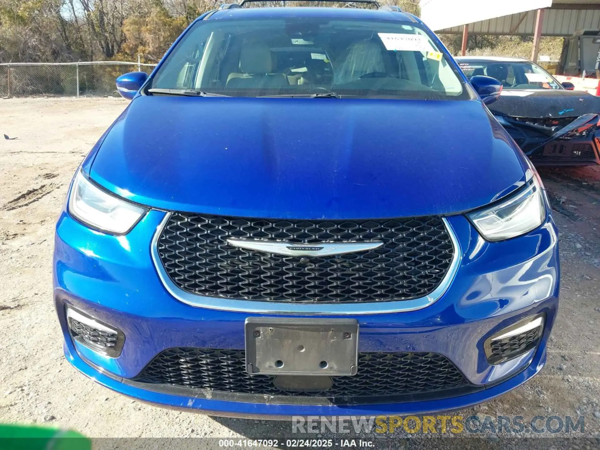 6 Фотография поврежденного автомобиля 2C4RC1BG8MR574789 CHRYSLER PACIFICA 2021