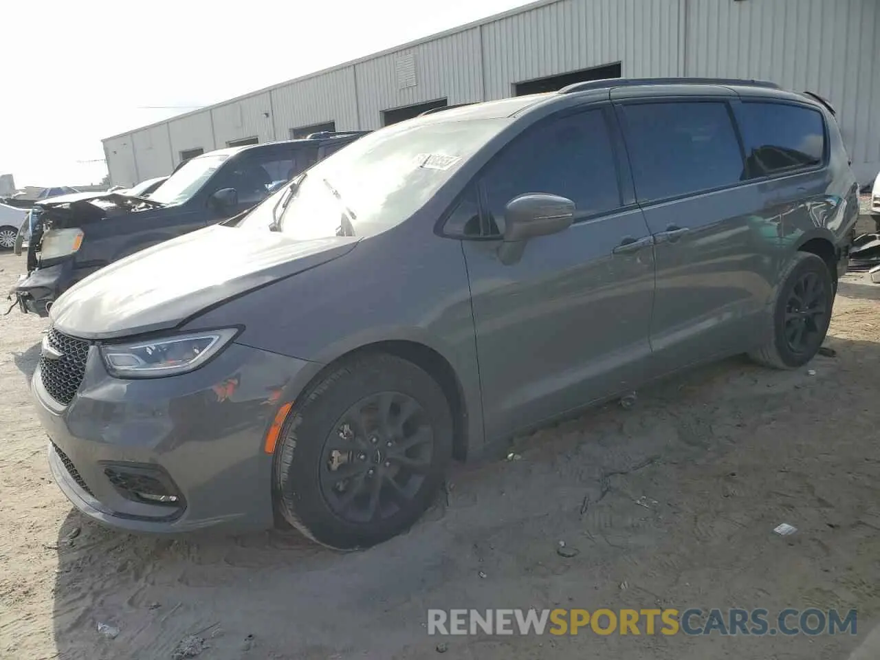1 Photograph of a damaged car 2C4RC1BG9MR607542 CHRYSLER PACIFICA 2021