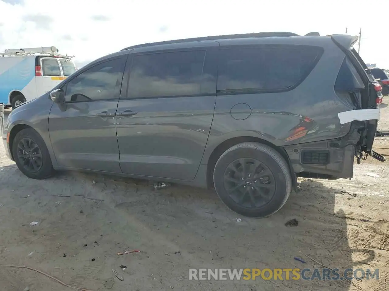 2 Photograph of a damaged car 2C4RC1BG9MR607542 CHRYSLER PACIFICA 2021