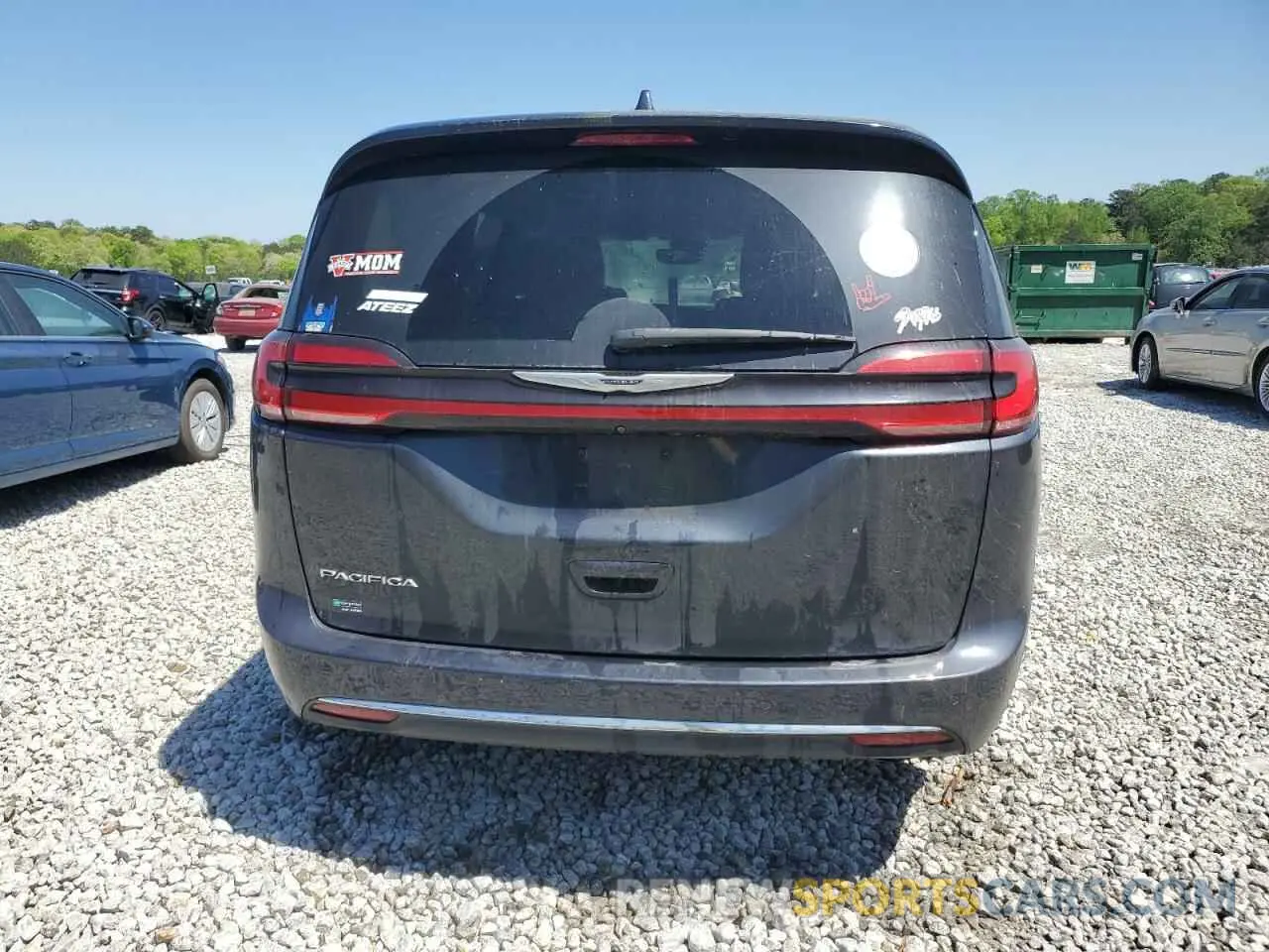 6 Photograph of a damaged car 2C4RC1BGXMR515940 CHRYSLER PACIFICA 2021