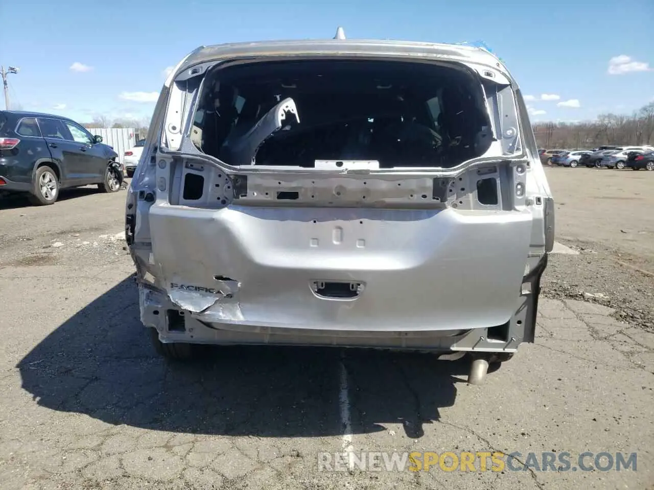 6 Фотография поврежденного автомобиля 2C4RC1BGXMR591268 CHRYSLER PACIFICA 2021