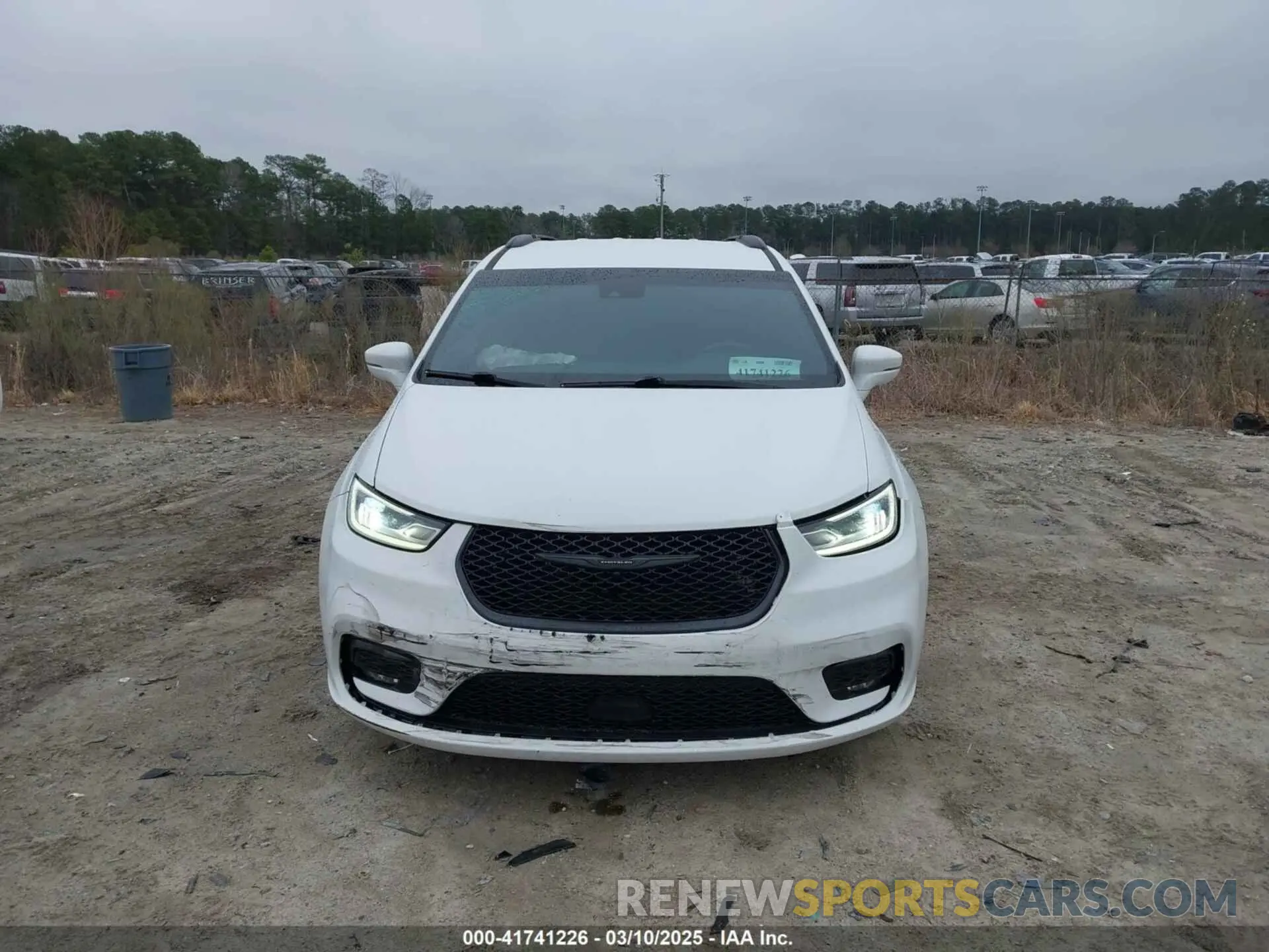 12 Photograph of a damaged car 2C4RC1FG3MR517118 CHRYSLER PACIFICA 2021