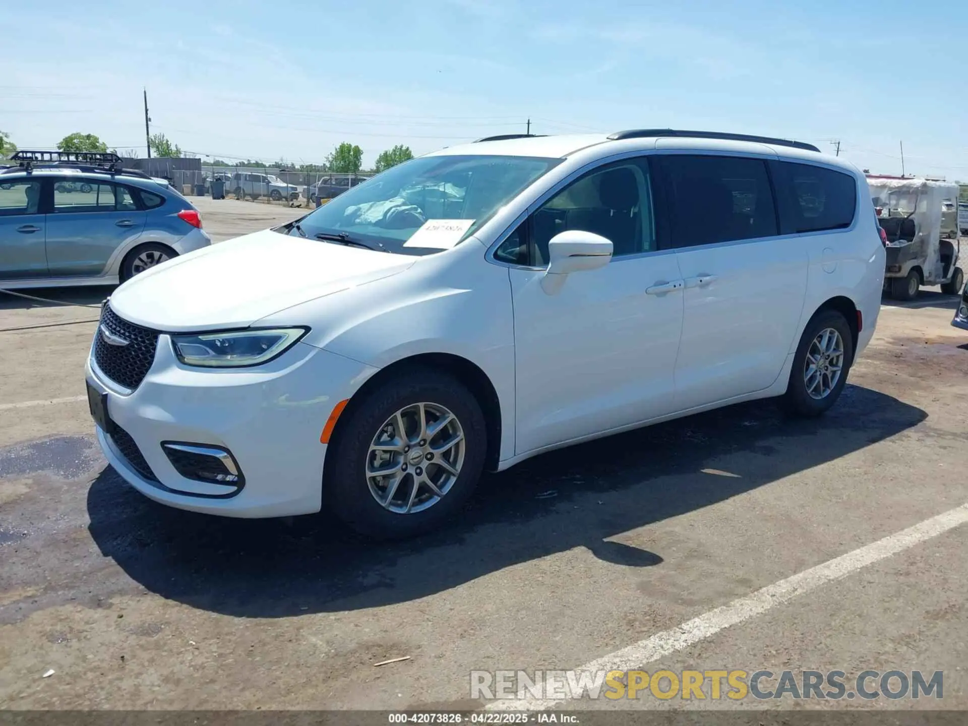 2 Фотография поврежденного автомобиля 2C4RC1FG3MR596158 CHRYSLER PACIFICA 2021