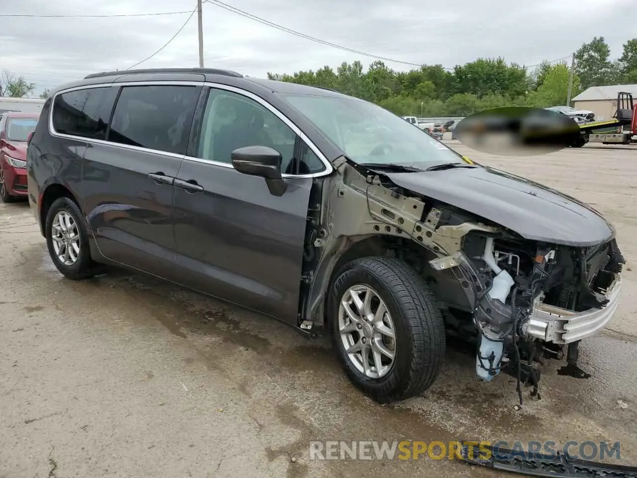 4 Photograph of a damaged car 2C4RC1FG4MR592748 CHRYSLER PACIFICA 2021