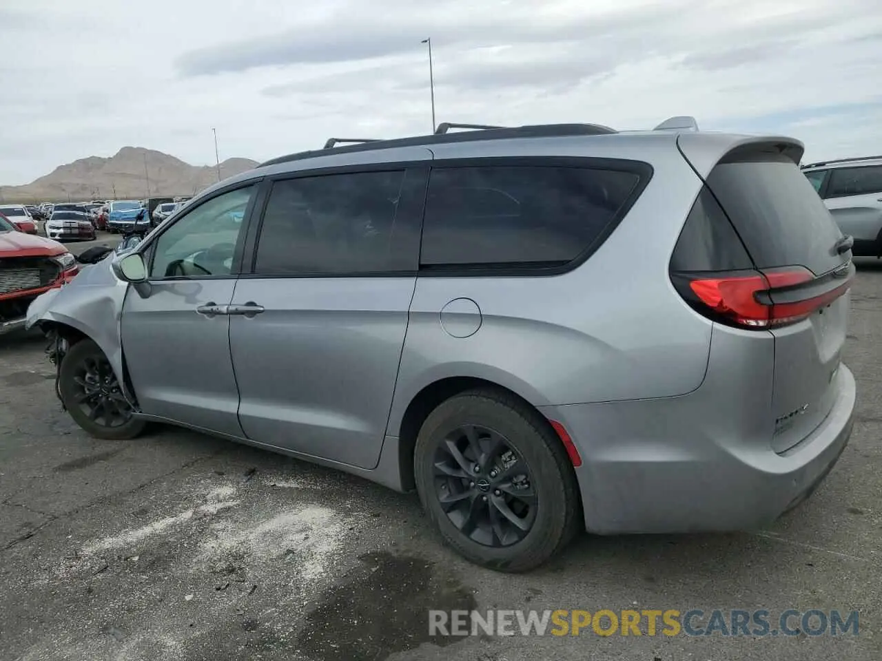2 Photograph of a damaged car 2C4RC1FG4MR593043 CHRYSLER PACIFICA 2021