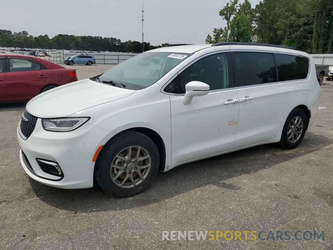 1 Photograph of a damaged car 2C4RC1FG5MR500434 CHRYSLER PACIFICA 2021