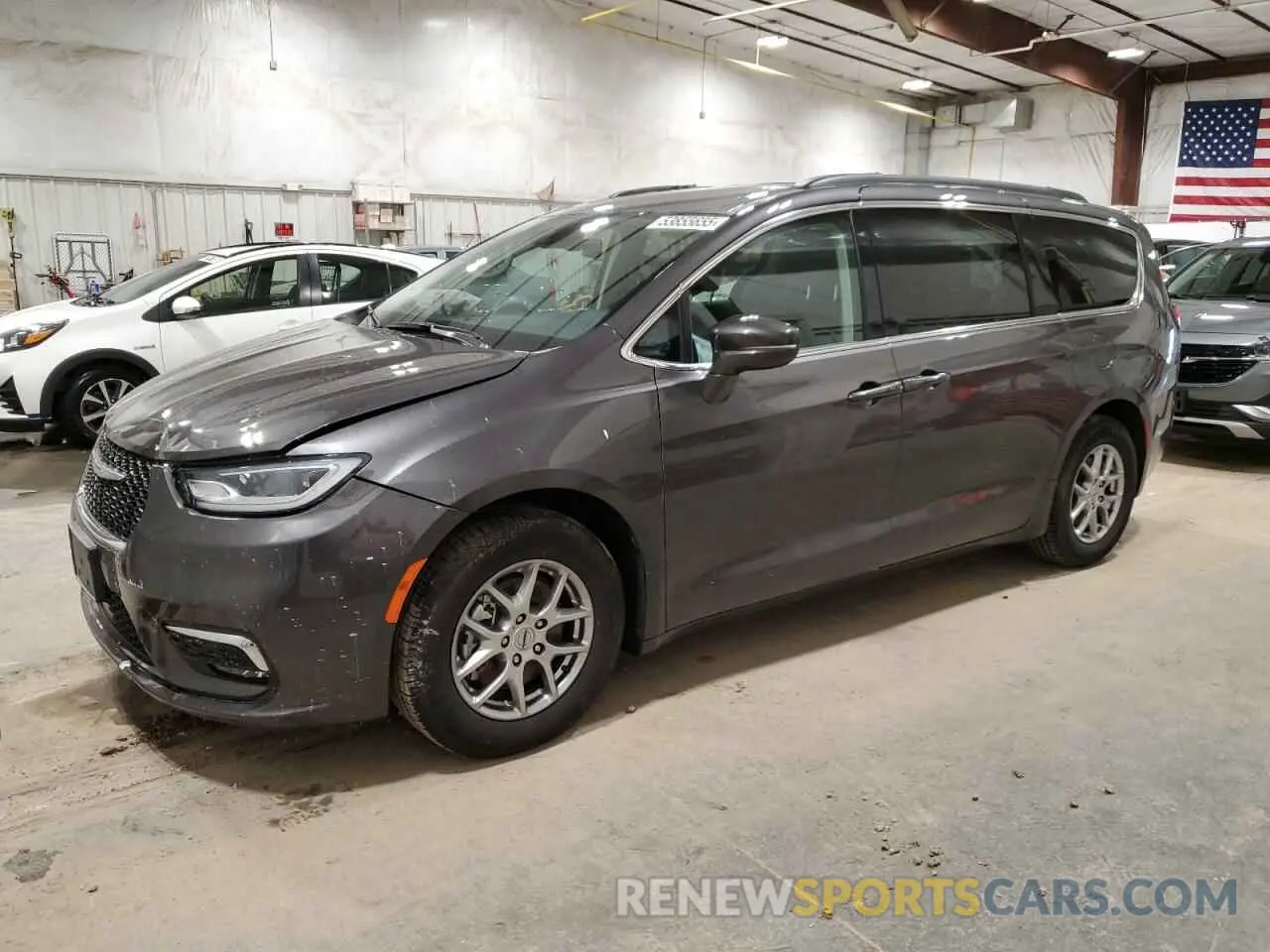 1 Фотография поврежденного автомобиля 2C4RC1FG6MR561713 CHRYSLER PACIFICA 2021