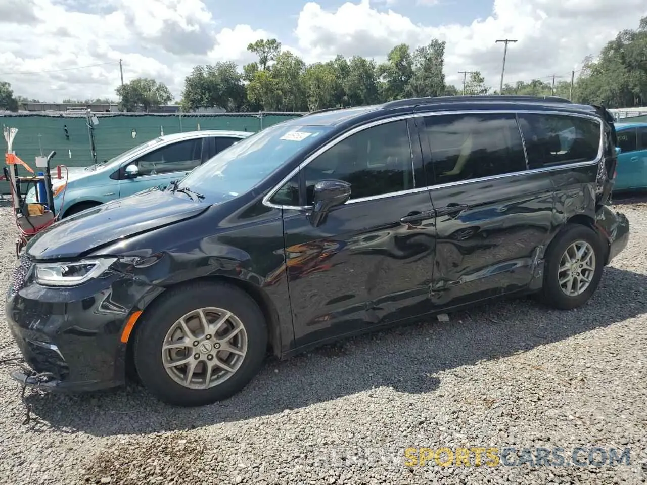 1 Фотография поврежденного автомобиля 2C4RC1FG8MR535372 CHRYSLER PACIFICA 2021