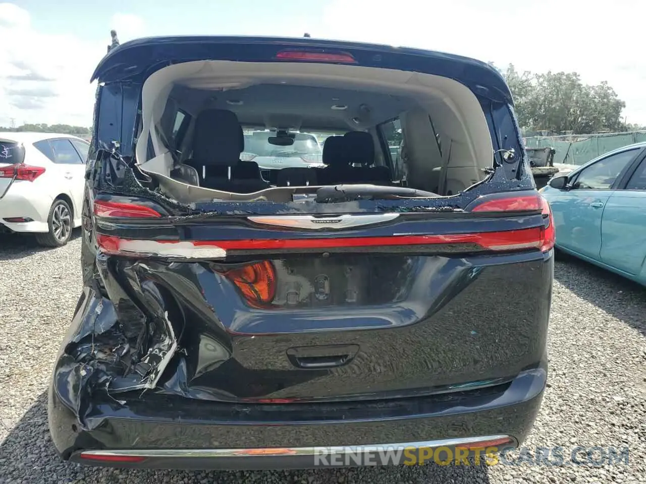 6 Фотография поврежденного автомобиля 2C4RC1FG8MR535372 CHRYSLER PACIFICA 2021