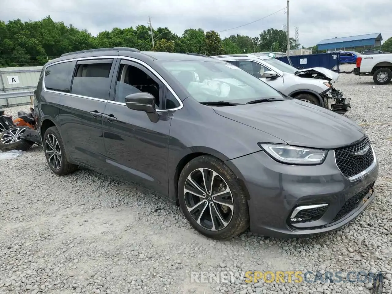 4 Фотография поврежденного автомобиля 2C4RC1FGXMR550164 CHRYSLER PACIFICA 2021