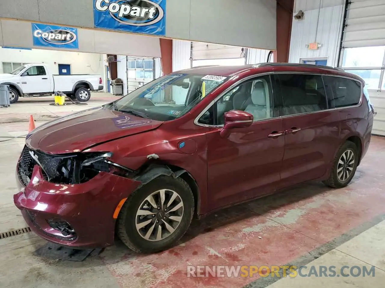 1 Фотография поврежденного автомобиля 2C4RC1L77MR596250 CHRYSLER PACIFICA 2021