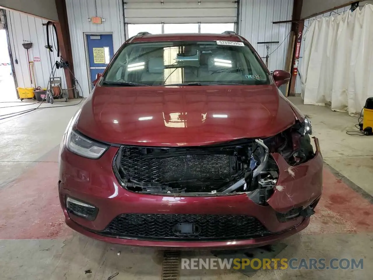 5 Фотография поврежденного автомобиля 2C4RC1L77MR596250 CHRYSLER PACIFICA 2021