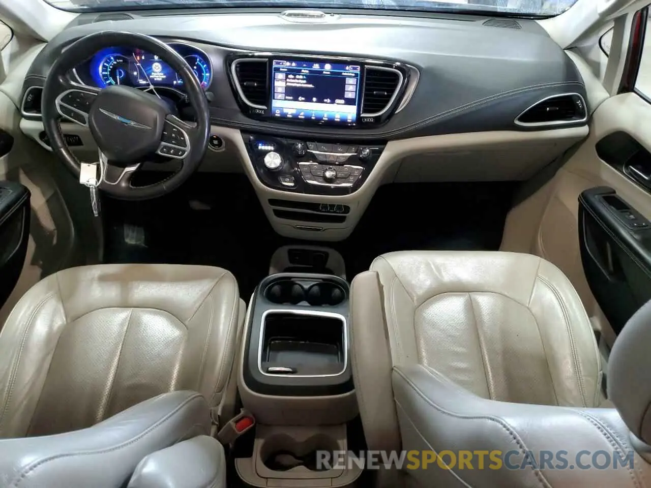 8 Фотография поврежденного автомобиля 2C4RC1L77MR596250 CHRYSLER PACIFICA 2021