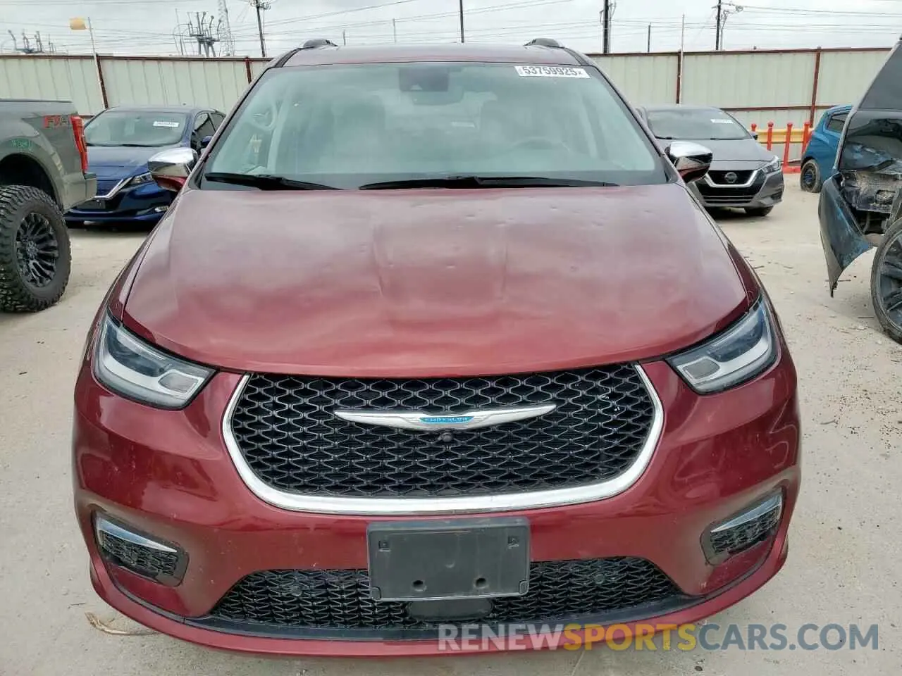 5 Photograph of a damaged car 2C4RC1S72MR535860 CHRYSLER PACIFICA 2021