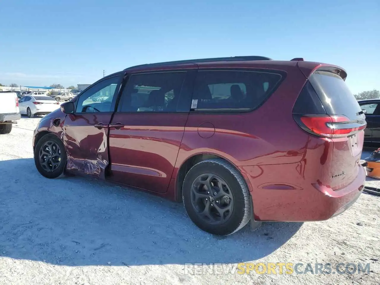 2 Photograph of a damaged car 2C4RC1S74MR540381 CHRYSLER PACIFICA 2021