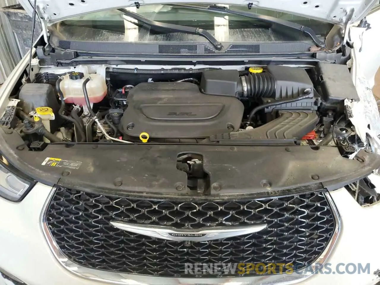 12 Photograph of a damaged car 2C4RC3BG5MR563860 CHRYSLER PACIFICA 2021