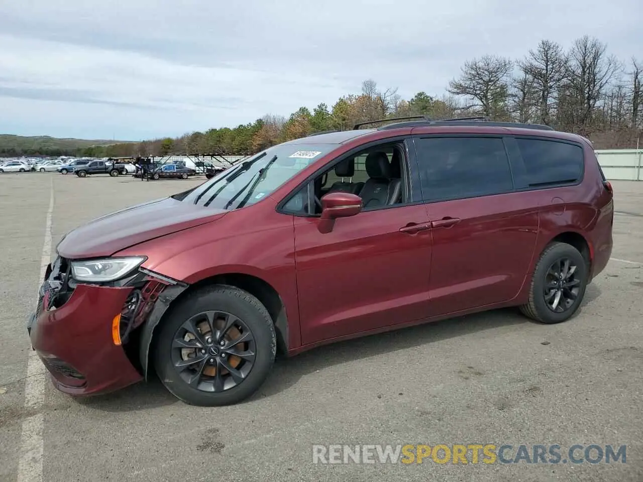 1 Фотография поврежденного автомобиля 2C4RC3BG7MR567702 CHRYSLER PACIFICA 2021