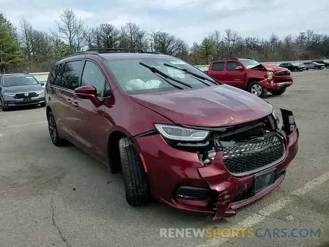 12 Фотография поврежденного автомобиля 2C4RC3BG7MR567702 CHRYSLER PACIFICA 2021