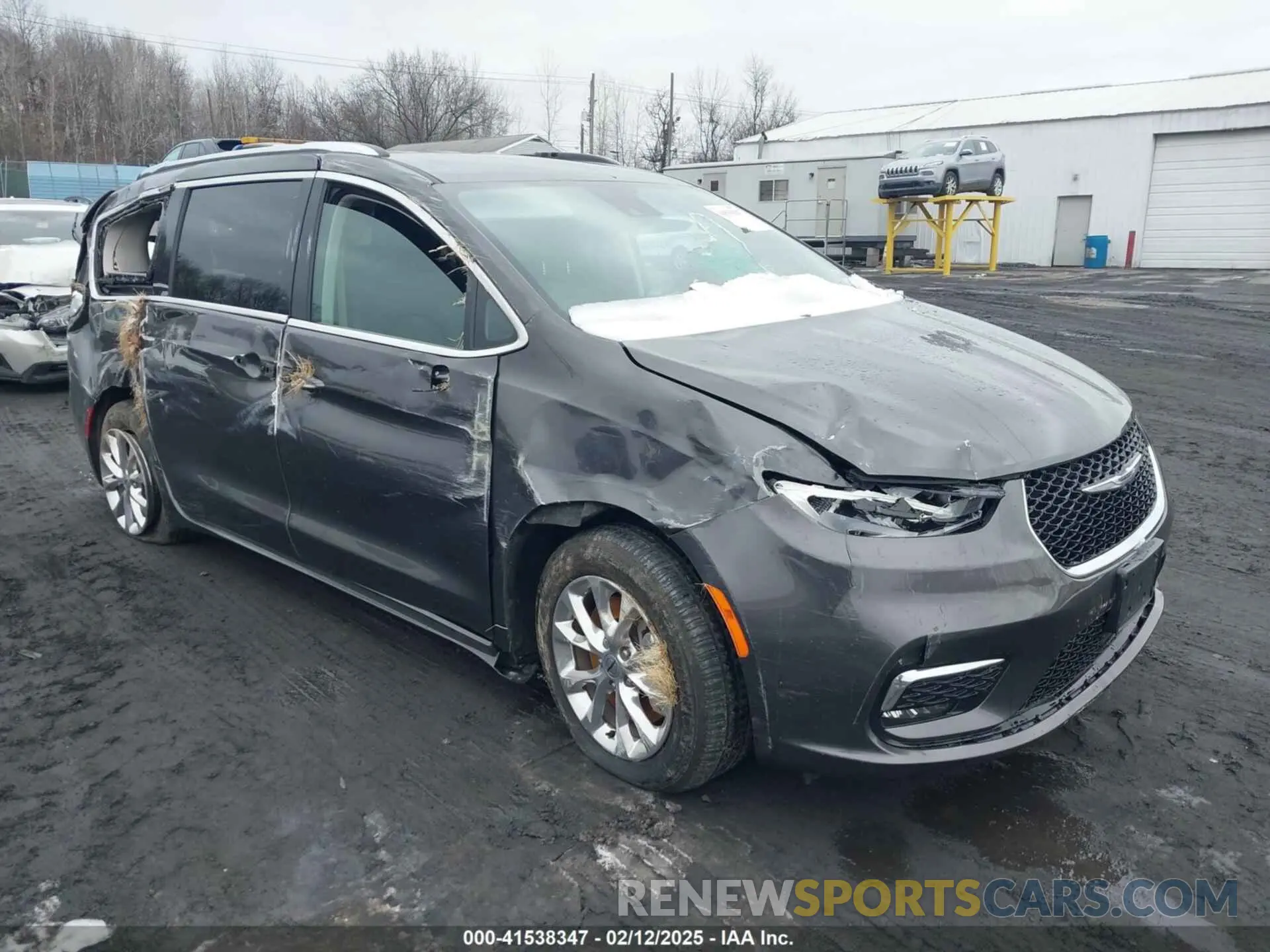 1 Фотография поврежденного автомобиля 2C4RC3BG7MR606305 CHRYSLER PACIFICA 2021