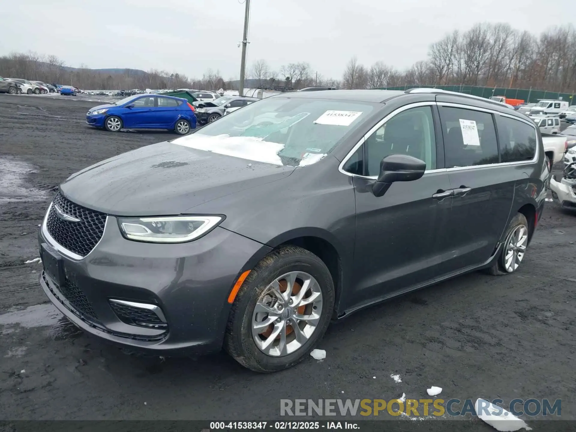 2 Фотография поврежденного автомобиля 2C4RC3BG7MR606305 CHRYSLER PACIFICA 2021