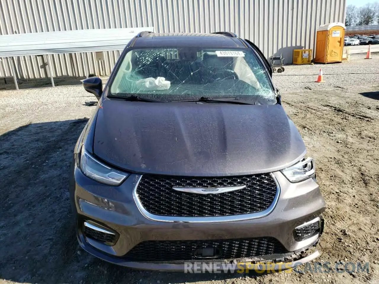 5 Фотография поврежденного автомобиля 2C4RC3BG9MR502303 CHRYSLER PACIFICA 2021