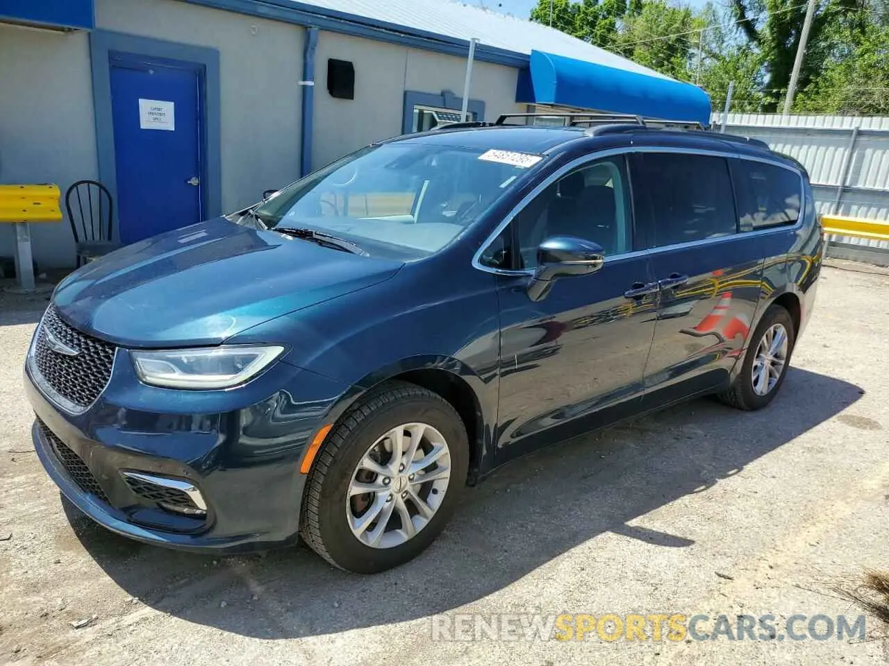 1 Photograph of a damaged car 2C4RC3FG1MR573151 CHRYSLER PACIFICA 2021