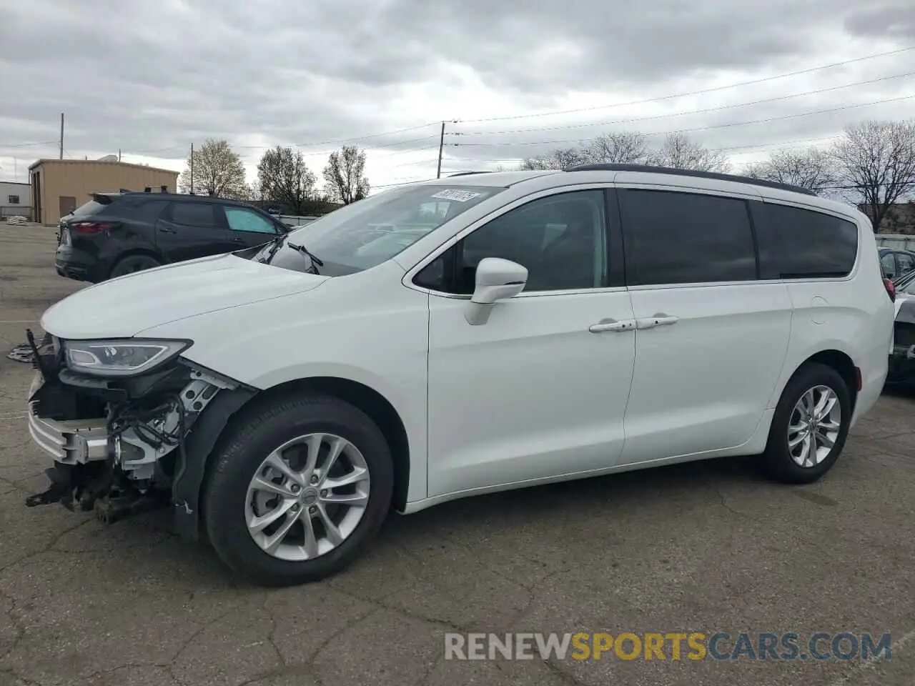 1 Photograph of a damaged car 2C4RC3FG3MR575435 CHRYSLER PACIFICA 2021