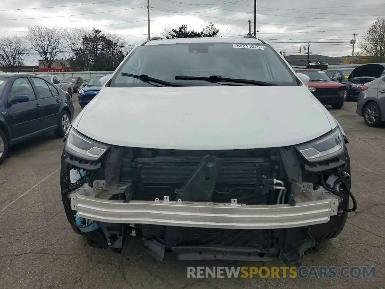 5 Photograph of a damaged car 2C4RC3FG3MR575435 CHRYSLER PACIFICA 2021