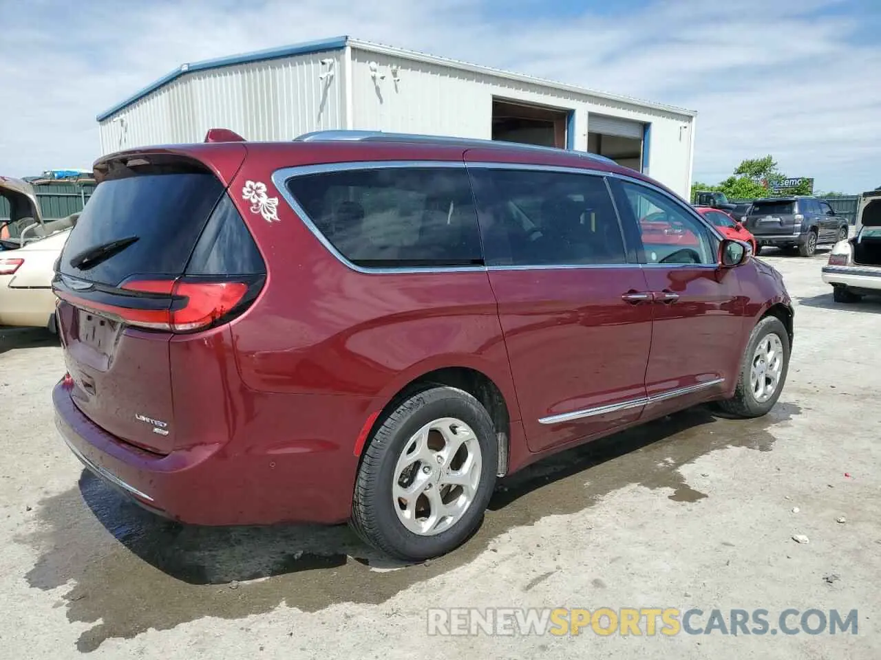 3 Photograph of a damaged car 2C4RC3GG2MR590636 CHRYSLER PACIFICA 2021